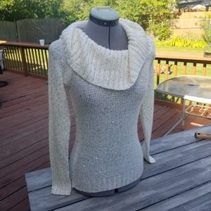 Gold and cream Sweater